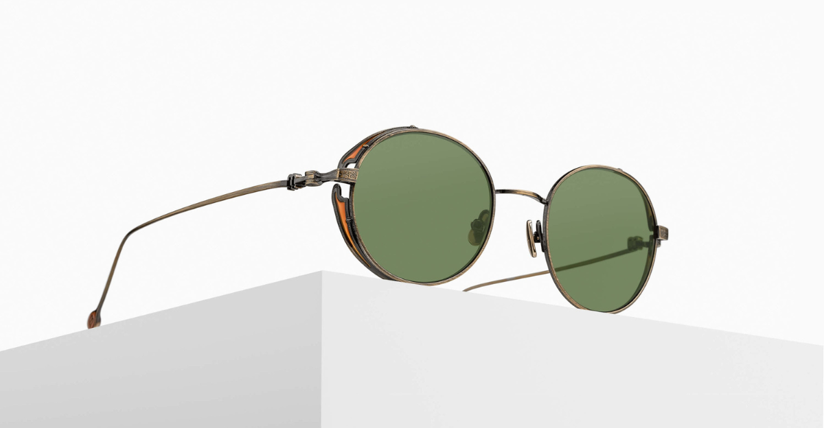 matsuda m3152 antique gold detail
