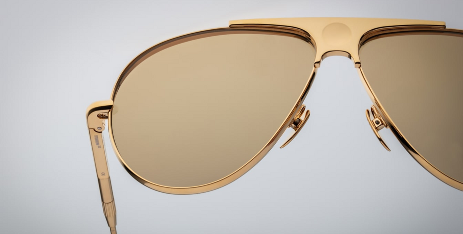 Jacques Marie Mage Daido Gold – Luxury sunglasses, handcrafted in