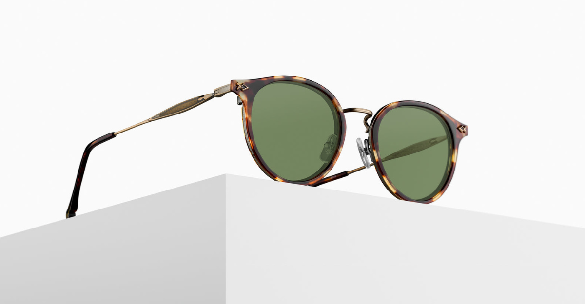 Matsuda M3114 | Antique Gold - Brown