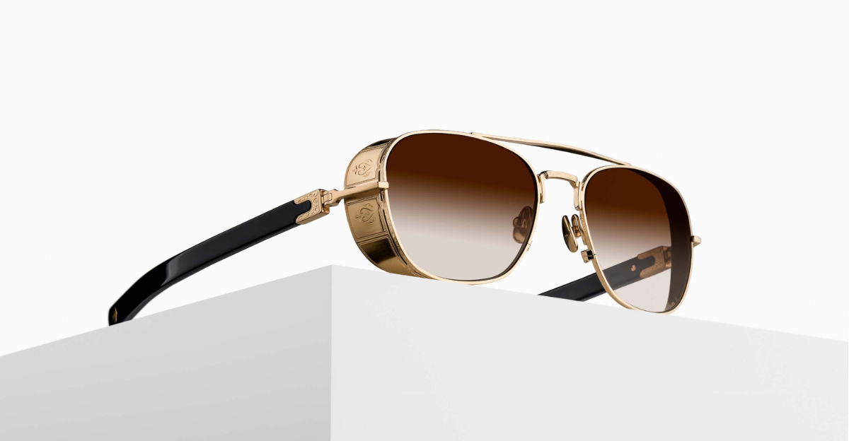 Matsuda M3115 | Brushed Gold - Black
