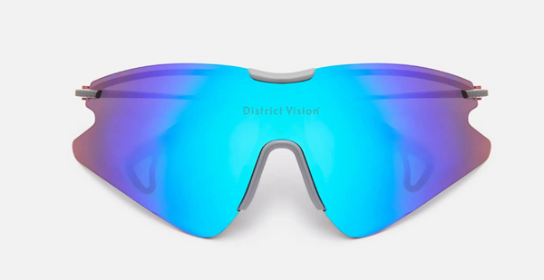 District Vision Kohei Aero Blade Ti Graphite / D+ Glacial Mirror