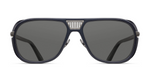 Matsuda M3023-V2 | Antique Silver - Matte Black