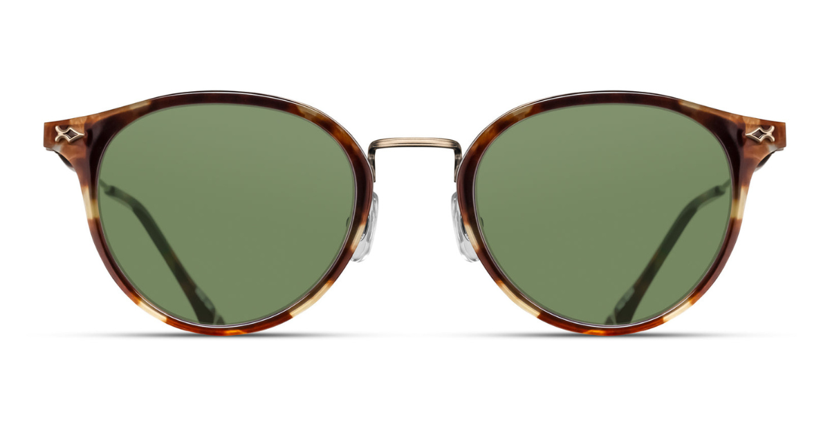 Matsuda M3114 | Antique Gold - Brown