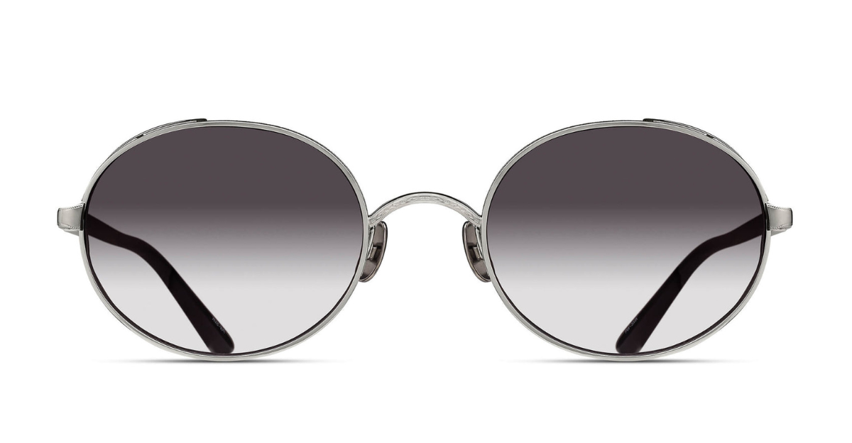 Matsuda M3137 | Palladium White - Smoke