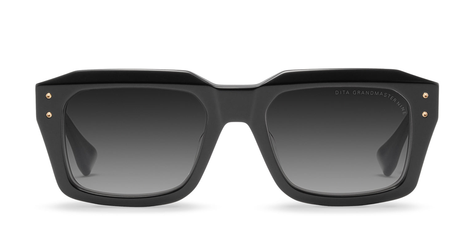 Dita Grandmaster-Nine | Black - White Gold Front
