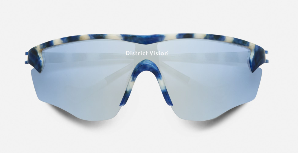 district vision junya racer navy mosaic front