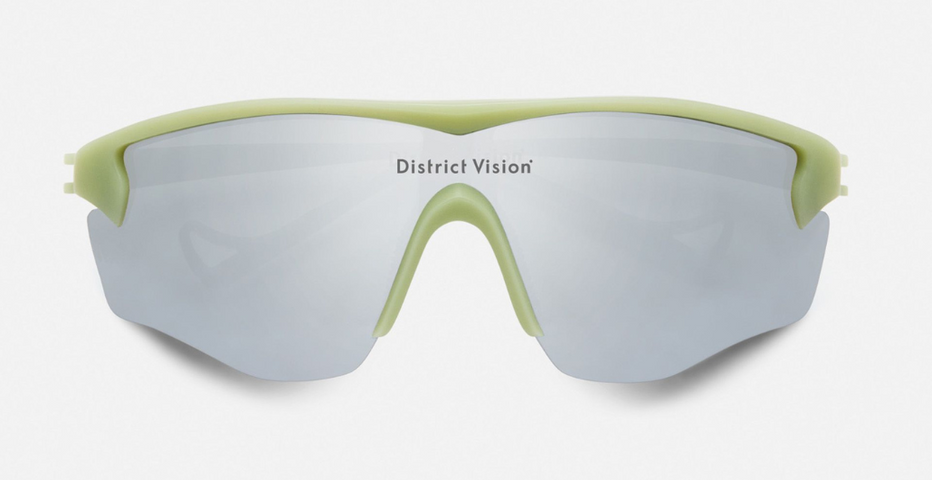 Junya Racer | Pistachio D+ Silver Flash Mirror – Leidmann