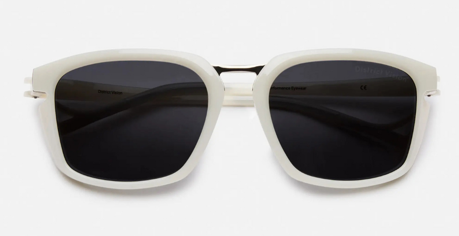 District Vision | Keita Summit Ti | Ivory D+ Onyx Mirror – Leidmann