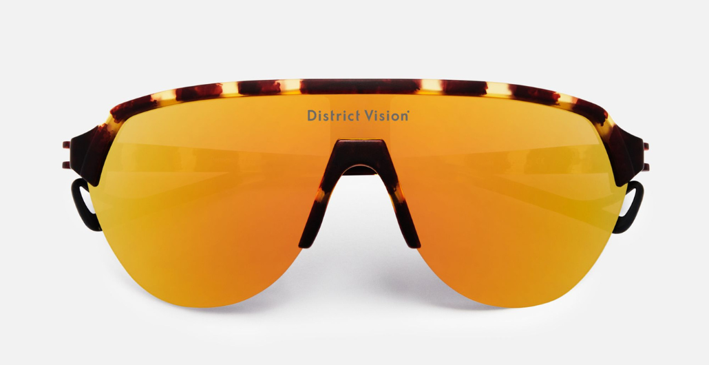 district vision nagata speed blade tortoise front