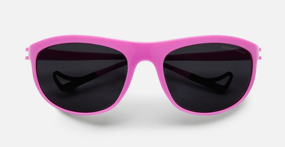 小物 District vision takeyoshi Takeyoshi Altitude Master Gray, D+ Black Rose Sunglasses