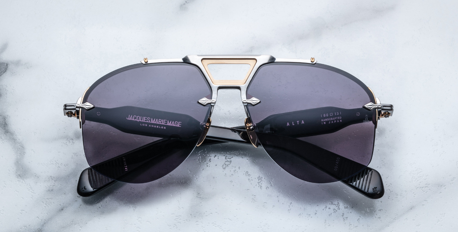 Jacques Marie Mage Alta | Silver - Limited edition luxury aviator
