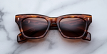 jacques marie mage dealan bourbon eckige sonnenbrille in havana mit braunen gläsern