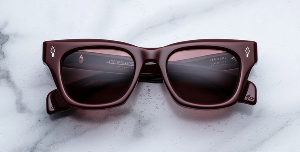 JMM Dealan EPOXY II Cassis - luxury sunglasses in Bordeaux and red