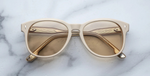 jacques marie mage kay sun suede aviator sonnenbrille aus matt gelben acetat mit gelben gläsern