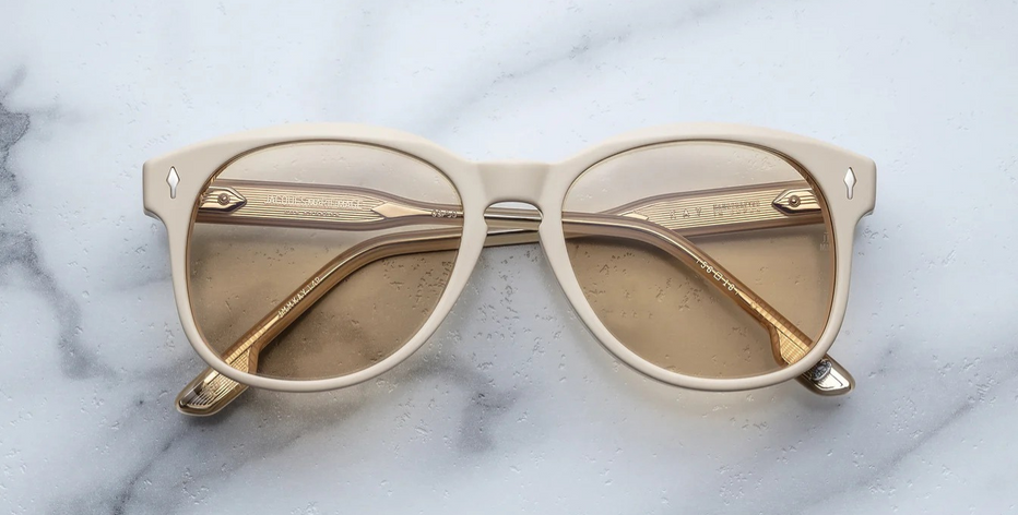 Jacques Marie Mage Kay Suede Collection Sun Suede Sunglasses in
