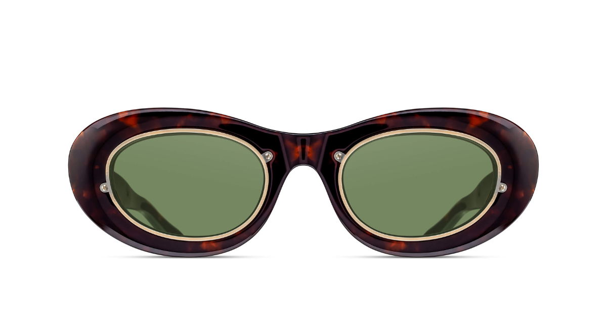 matsuda 10604H dark tortoise front