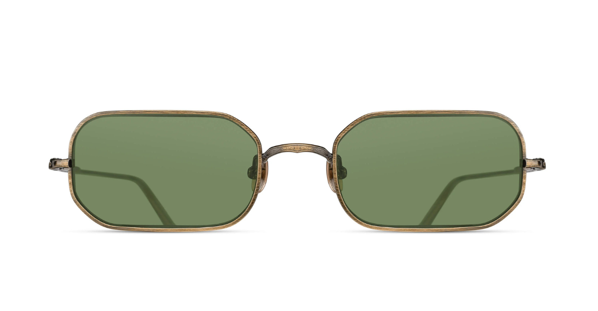 Matsuda M3163 | Antique Gold – Luxury sunglasses with a gold frame