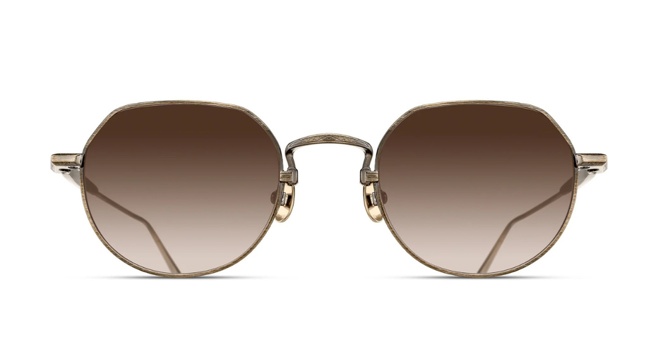 Matsuda M3167 | Antique Gold – Luxury sunglasses with a antique