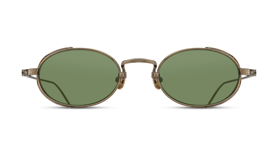 Matsuda M3169 | Antique Gold – Luxury sunglasses with a antique