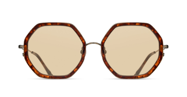 Matsuda M3162 | Antique Gold - Dark Tortoise luxury Eyewear in