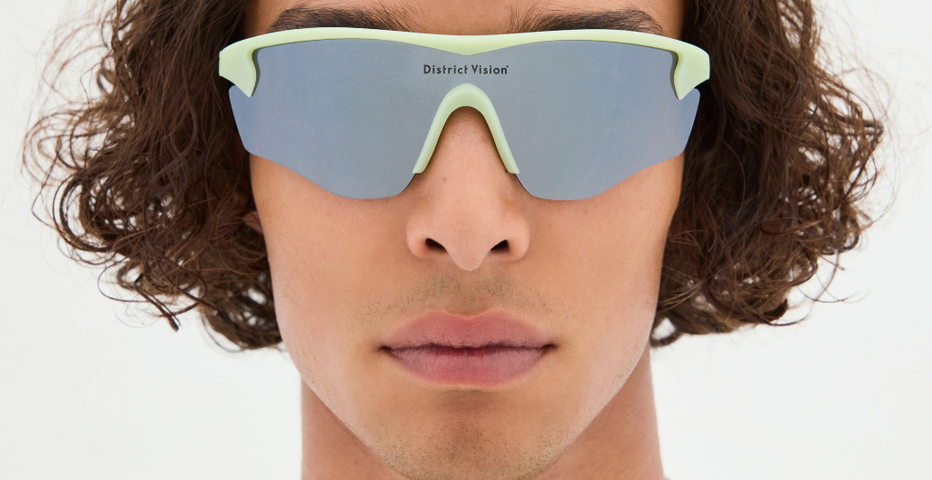 Junya Racer | Pistachio D+ Silver Flash Mirror – Leidmann