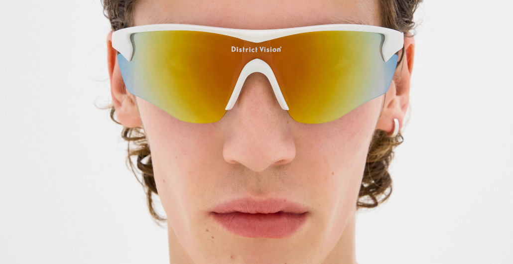 district vision junya racer white front men