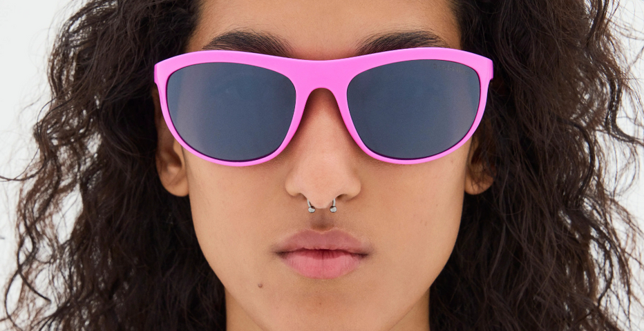 District Vision | Takeyoshi | Pink D+ Onyx Mirror – Leidmann