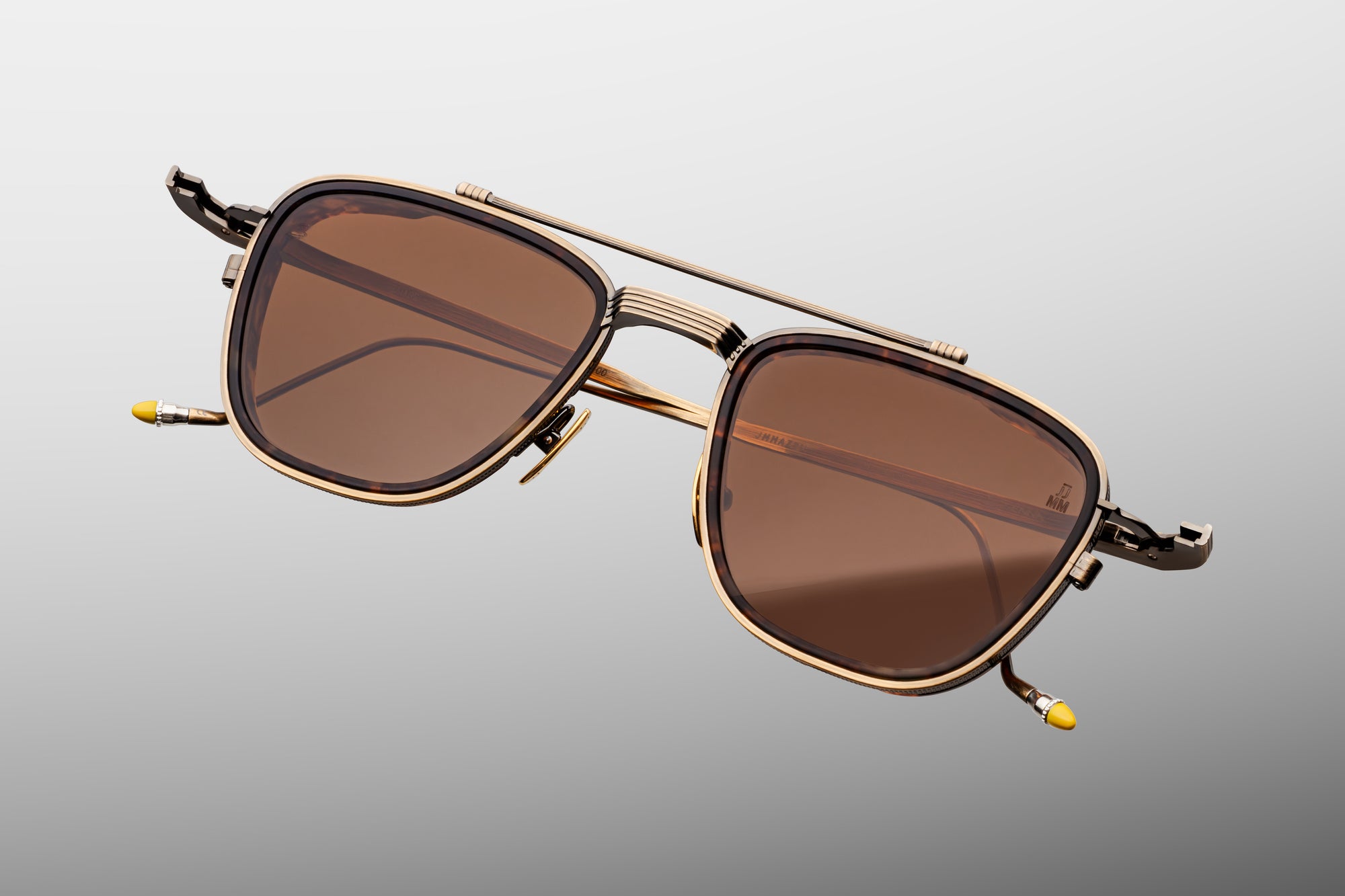 Jacques Marie Mage 1992 Antique Gold Sonnenbrille in Gold - limitierte, handgefertigte Luxusbrille 