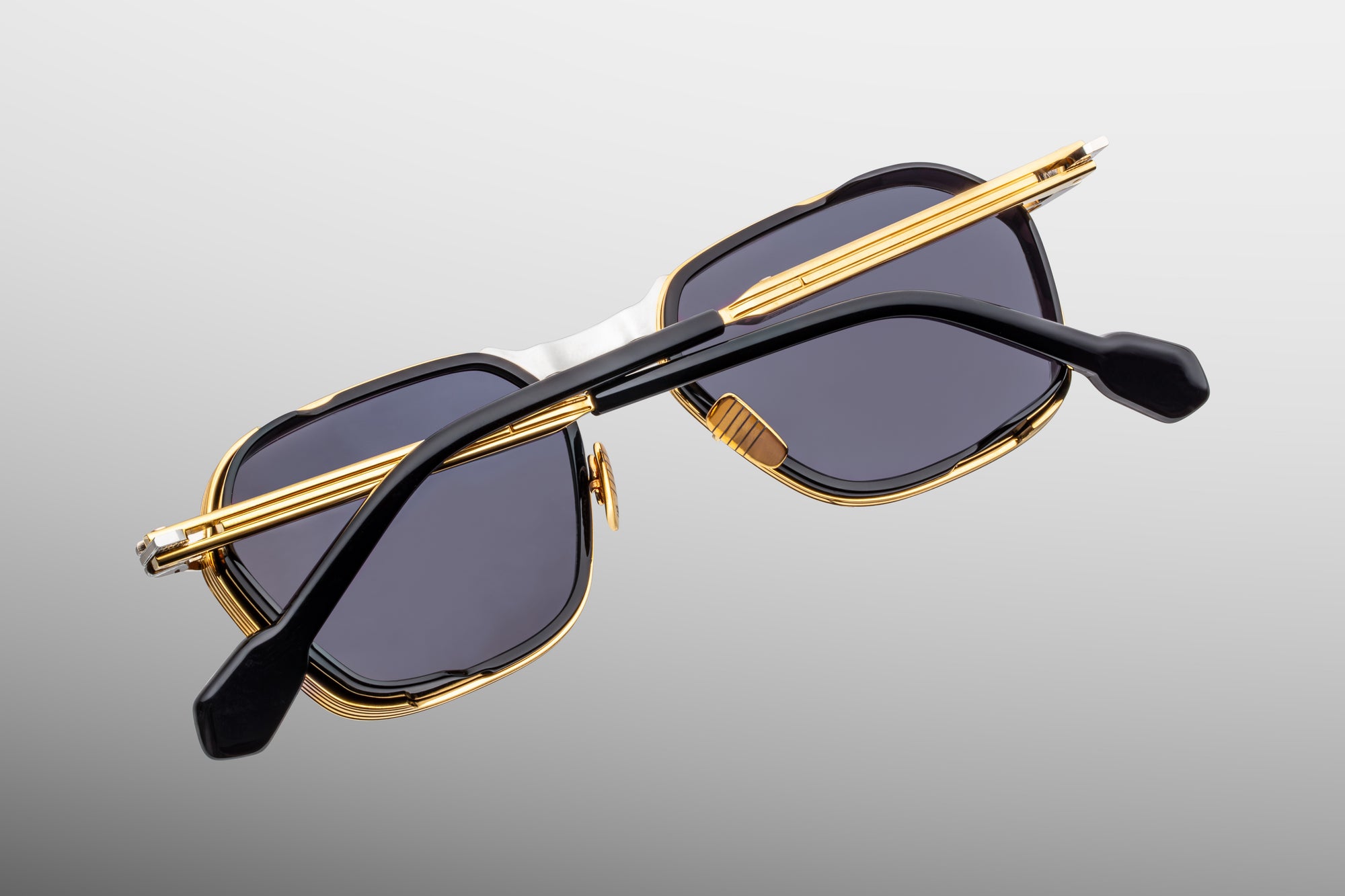 Jacques Marie Mage Beckett Sonnenbrille in Gold - limitierte, handgefertigte Luxusbrille 