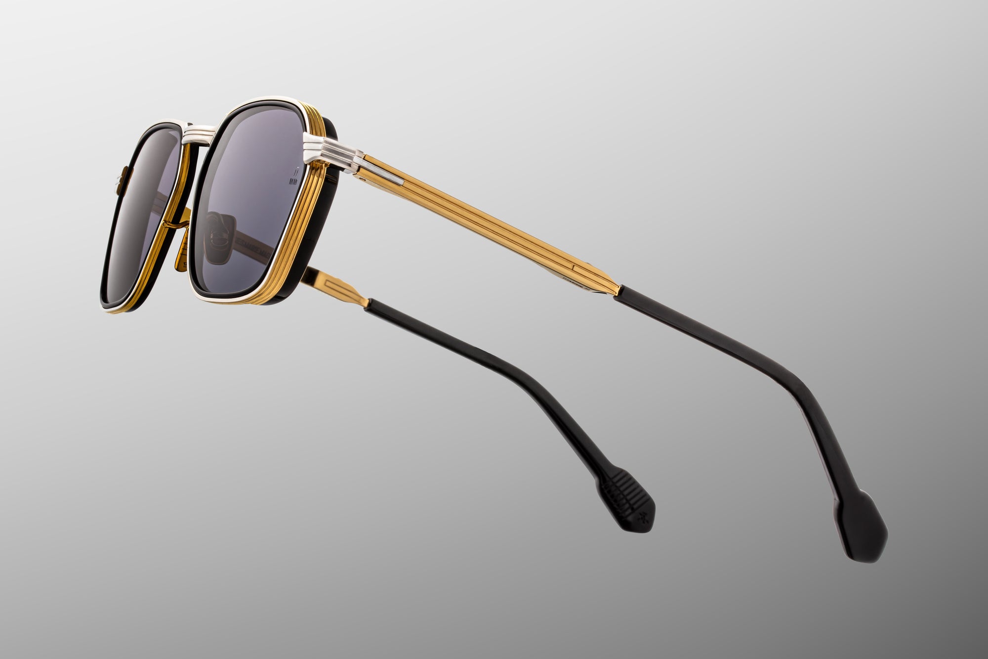 Jacques Marie Mage Beckett Sonnenbrille in Gold - limitierte, handgefertigte Luxusbrille 