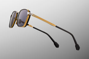 Jacques Marie Mage Beckett Sonnenbrille in Gold - limitierte, handgefertigte Luxusbrille 