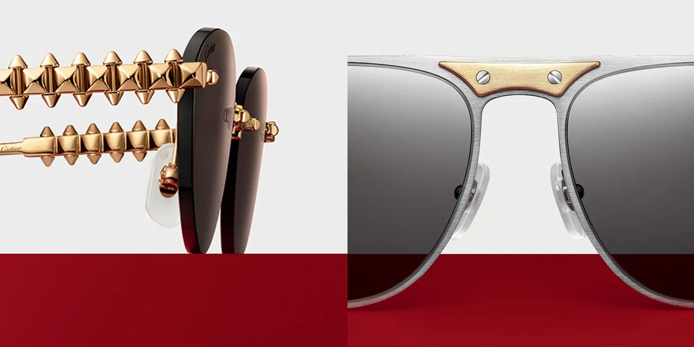 gold cartier sunglasses