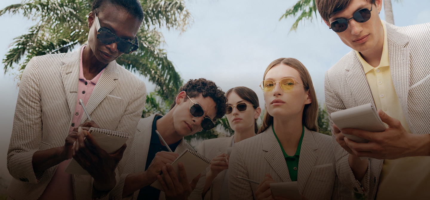 thom browne sunglasses by leidmann