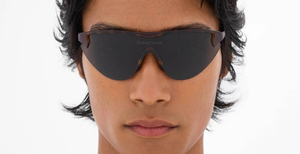 district vision ukinori tortoise sportsonnenbrille in havana mit grünen gläsern