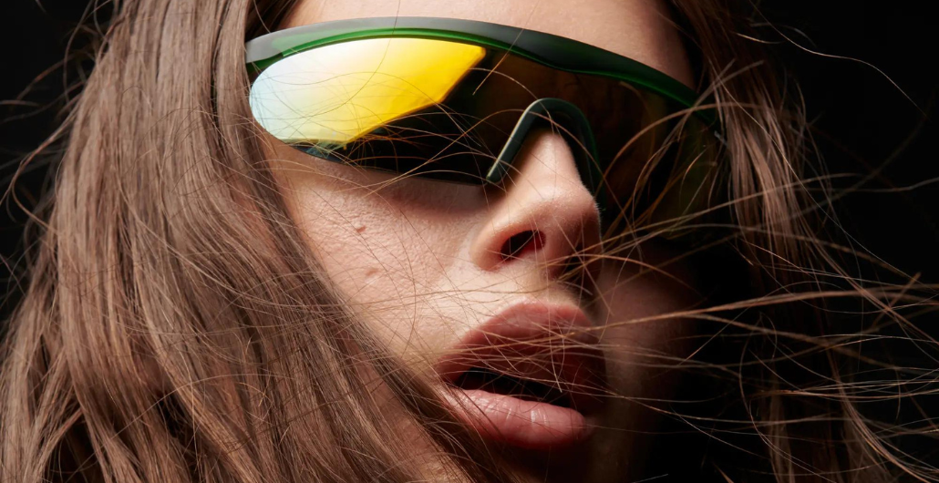 District Vision |  Koharu Eclipse Green D+ Amber Mirror