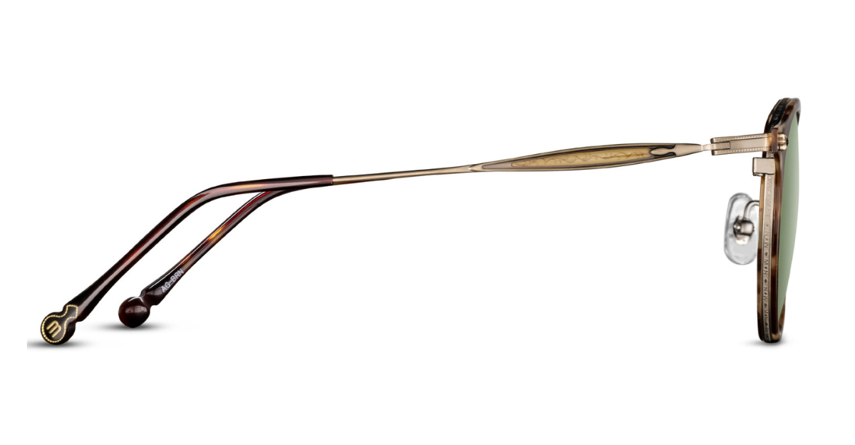 Matsuda M3114 | Antique Gold - Brown