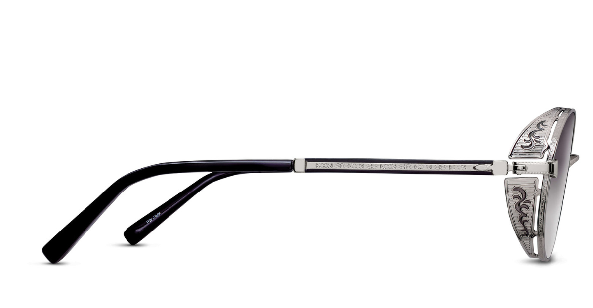 Matsuda M3137 | Palladium White - Smoke
