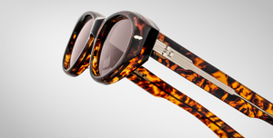 jacques marie mage krasner samoa ovale sonnenbrille in havana mit braunen gläsern