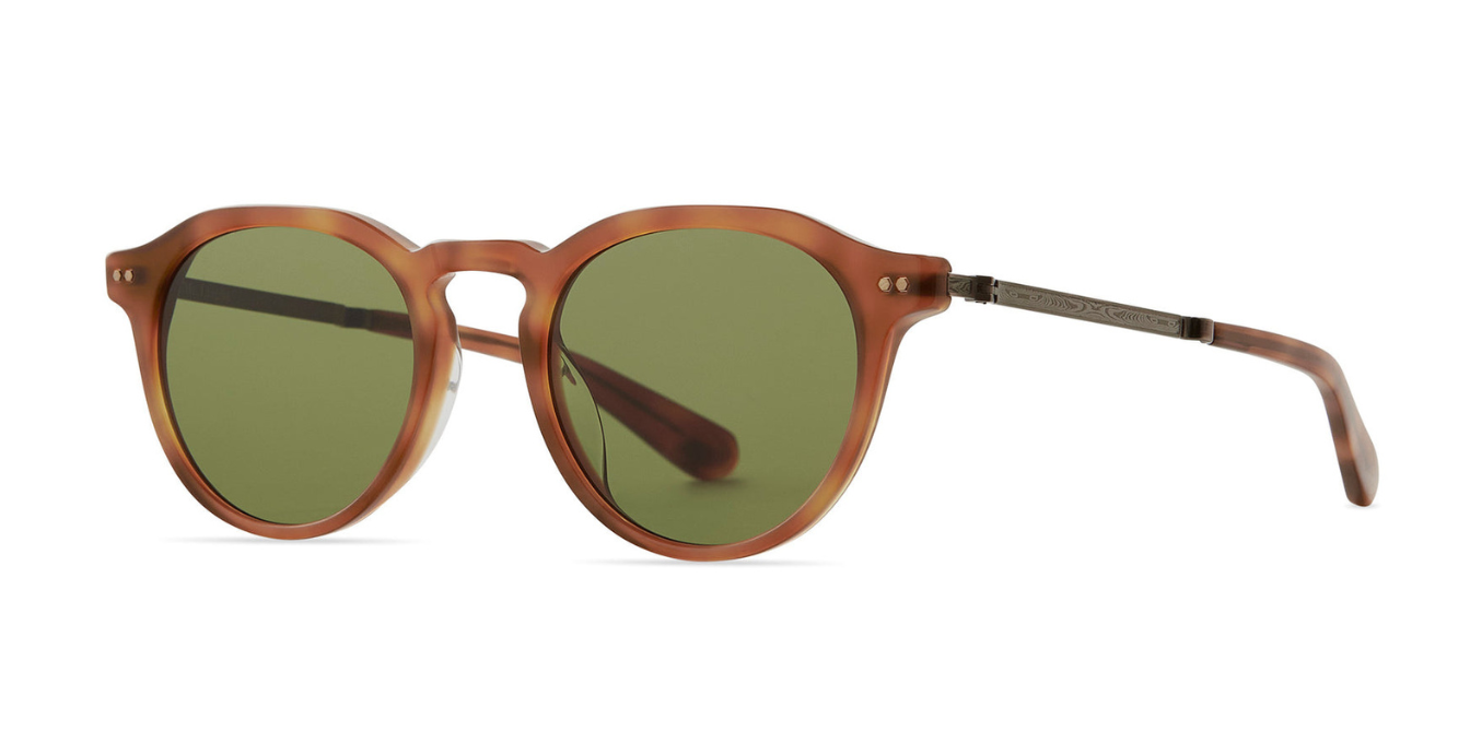 mister leight dorian S amber tortoise side detail