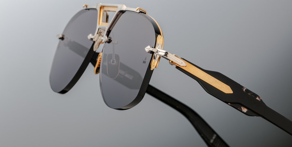 Jacques Marie Mage Alta | Silver - Limited edition luxury aviator