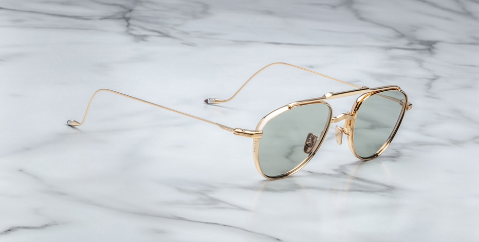 ✨未使用✨JACQUES MARIE MAGE ゴールドシルバー サングラス Jacques Marie Mage Silverton Gold