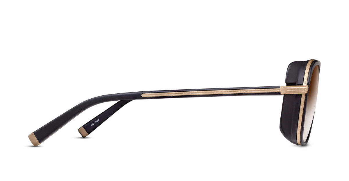 Matsuda M3023 V2 Matte Gold Matte Black
