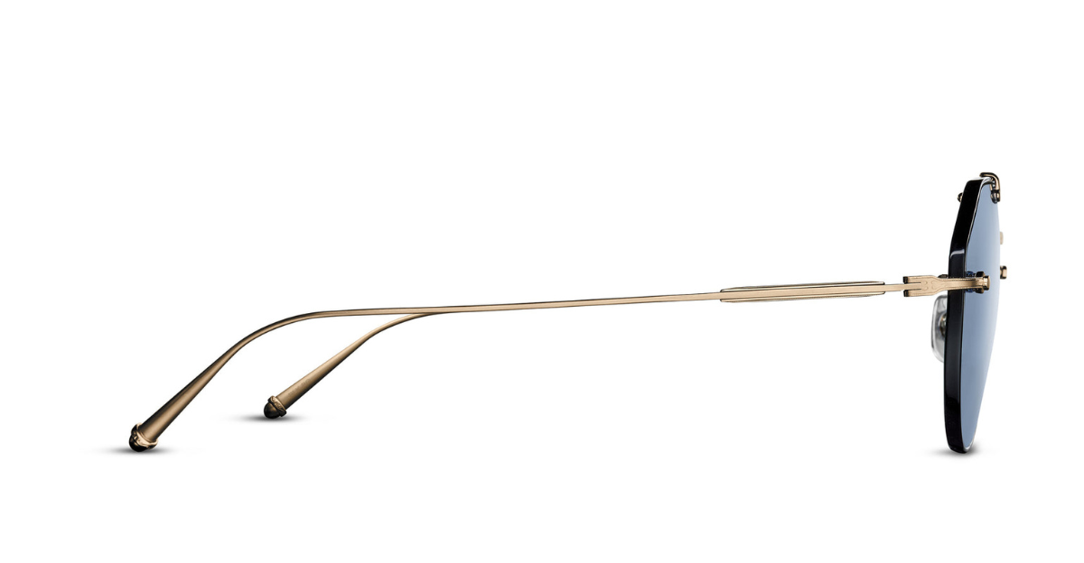 Matsuda M3121 | Black - Brushed Gold
