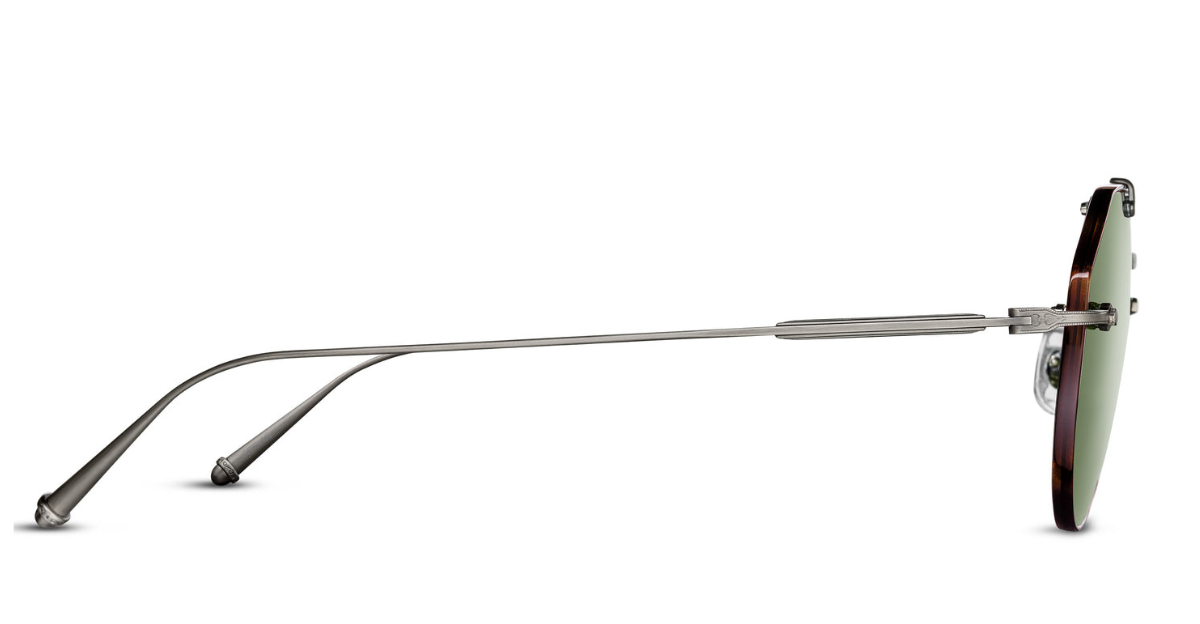 Matsuda M3121 | Dark Tortoise - Antique Silver