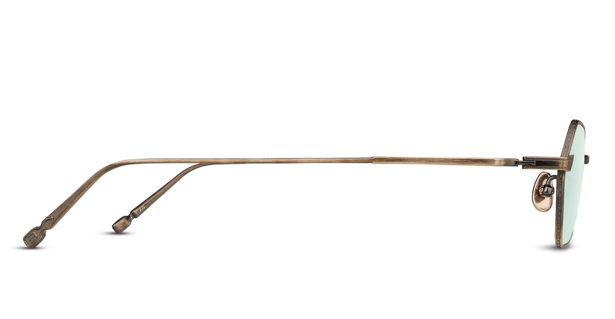 matsuda M3138 antique gold side