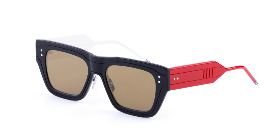 Thom Browne 947Z 964 Sunglasses in Blue, Red, White - luxury