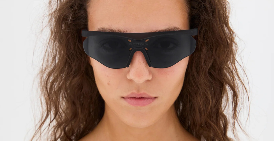 District Vision Ashima Black D+ Onyx Mirror - lifestyle Sports