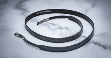 Jacques Marie Mage Tooled Strap Black Leather