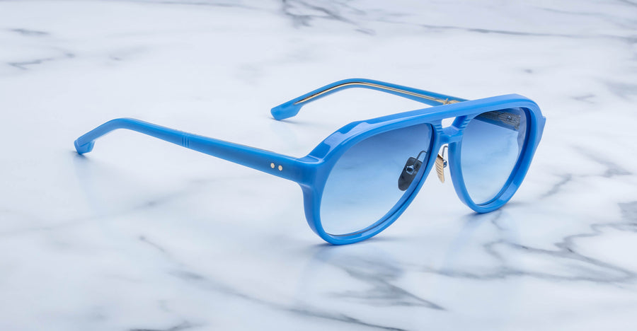 Jacques Marie Mage Cortina Sky Blue Side