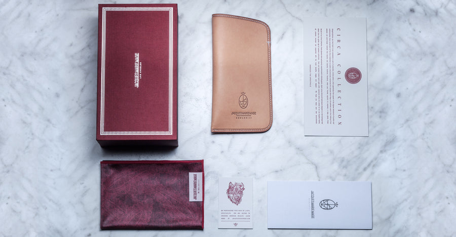 Jacques Marie Mage Softcase leather Brown limited edition